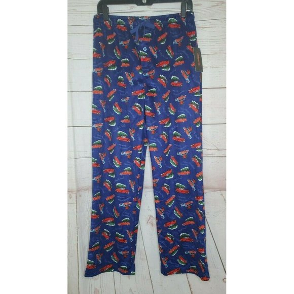 Medium Hawke And Co Oh What Fun Christmas Tree On Car Fleece Pajama Pants Gifts - Picture 2 of 10